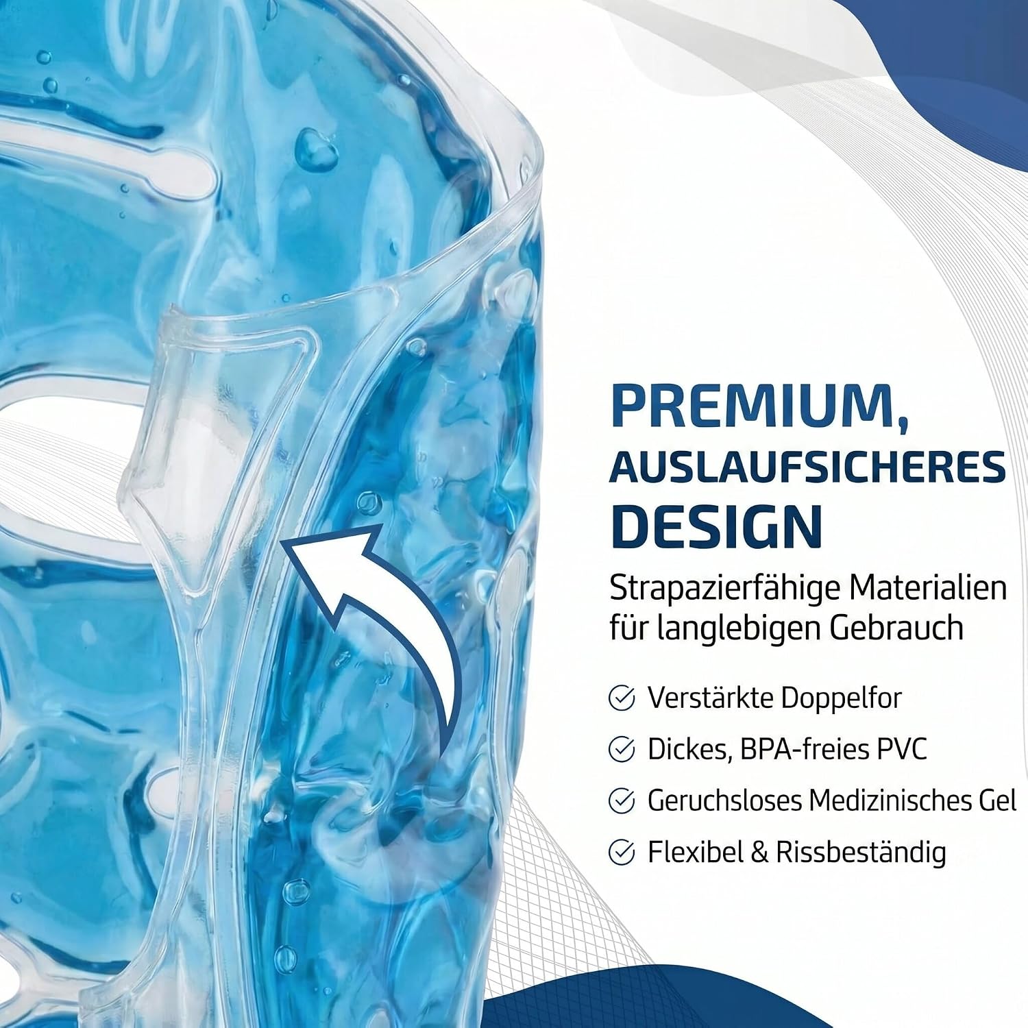 Feluna Gel Gesichtsmaske – Kühlende & Wärmende Entspannungsmaske