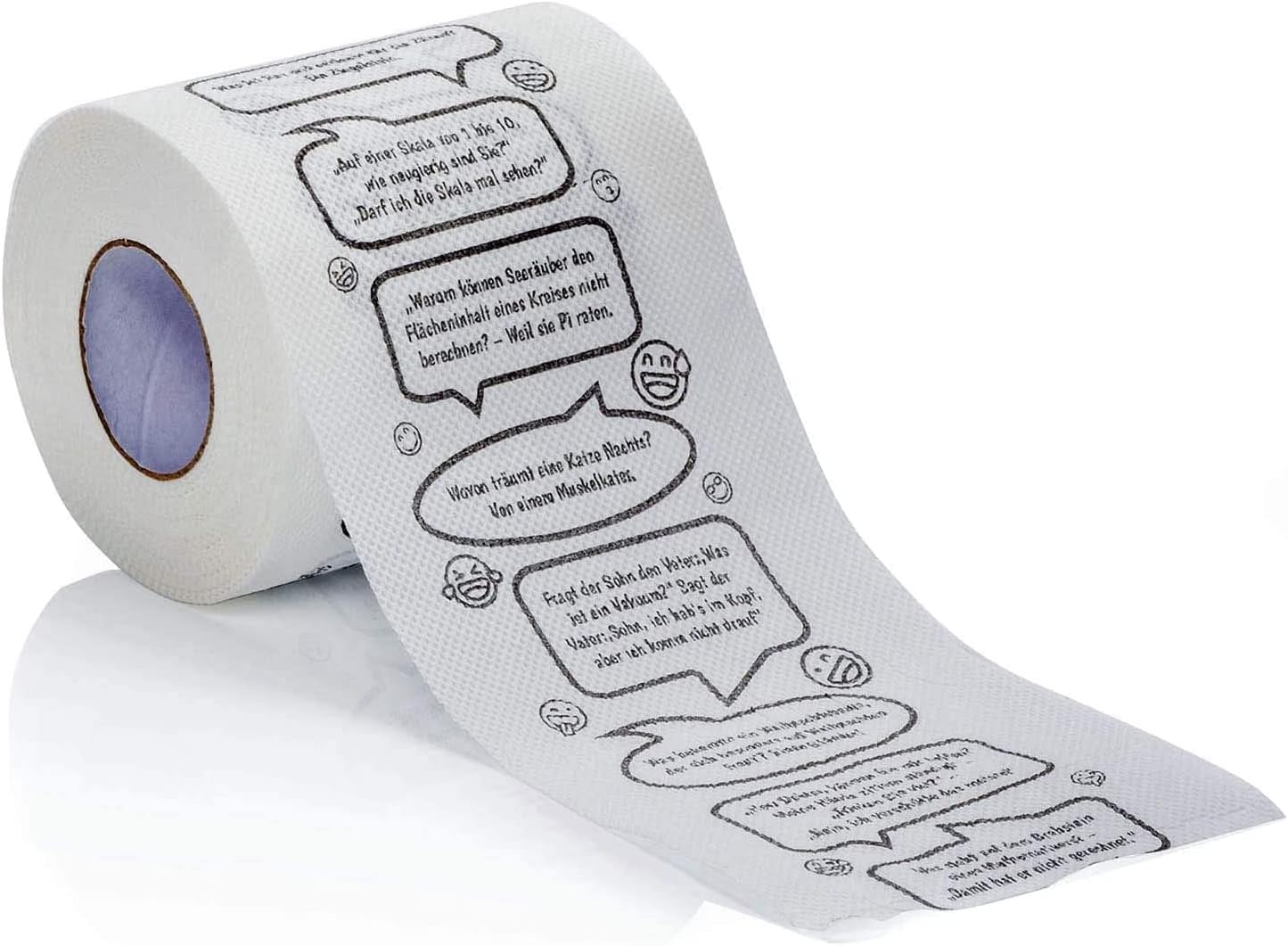 Witze Toilettenpapier – Lustiges Geschenk & Scherzartikel für das WC