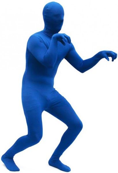 Blue Morphsuit Ganzkörperanzug - Kostüm für Karneval & Party