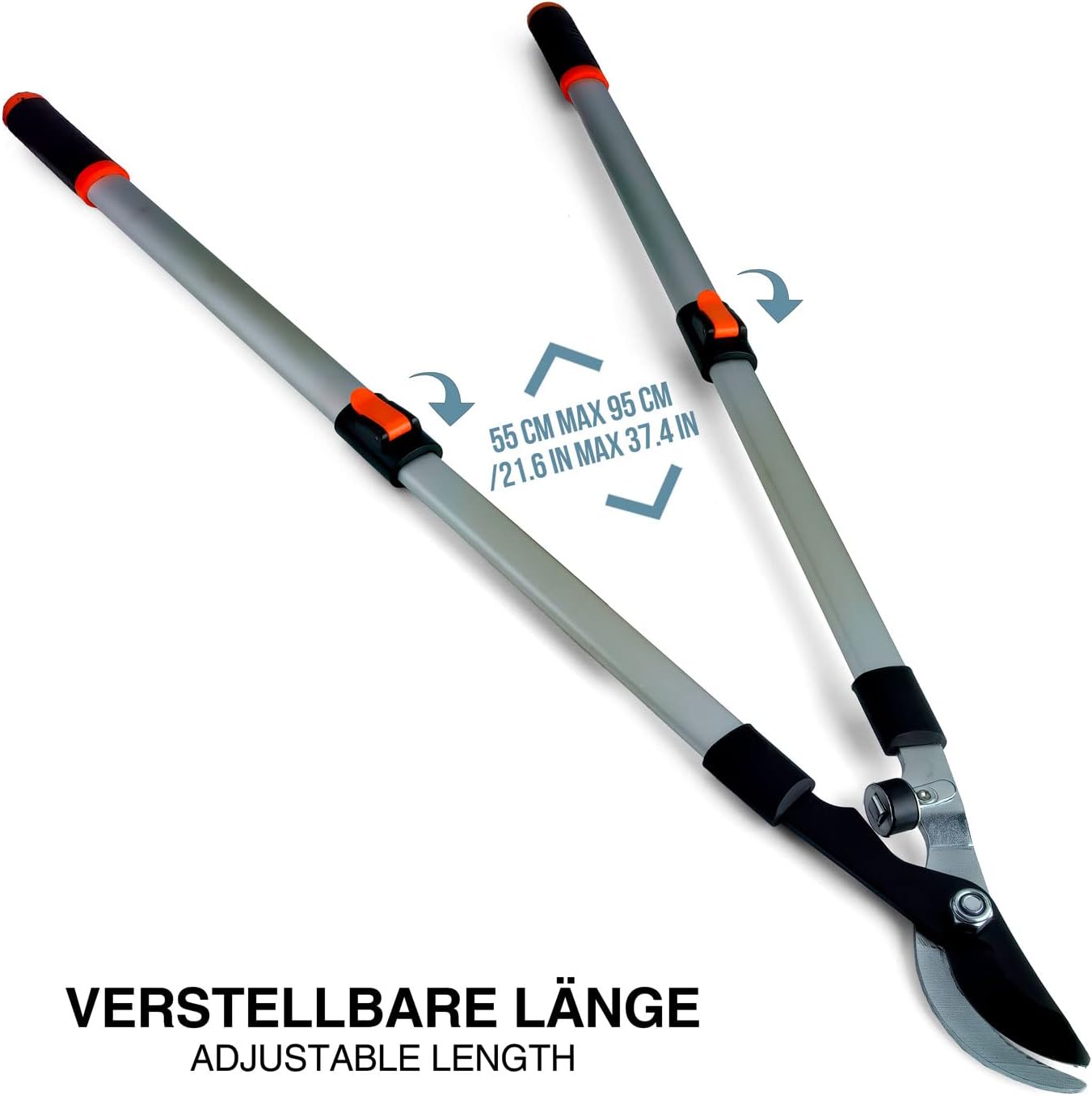 Teleskop-Astschere - Professionelle Baumschere bis 95 cm