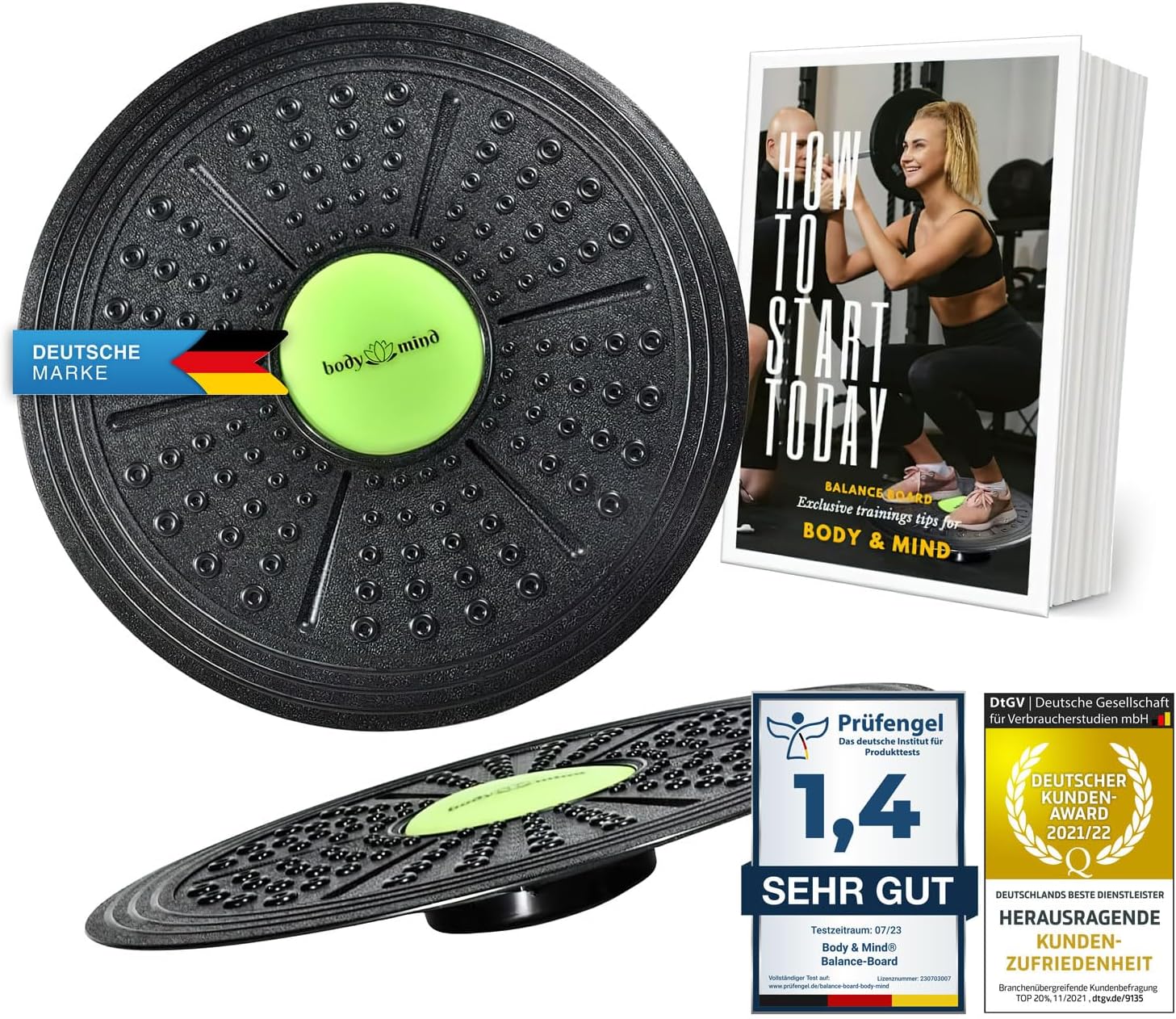 Balance Board – Premium Wackelbrett für Koordination & Balance