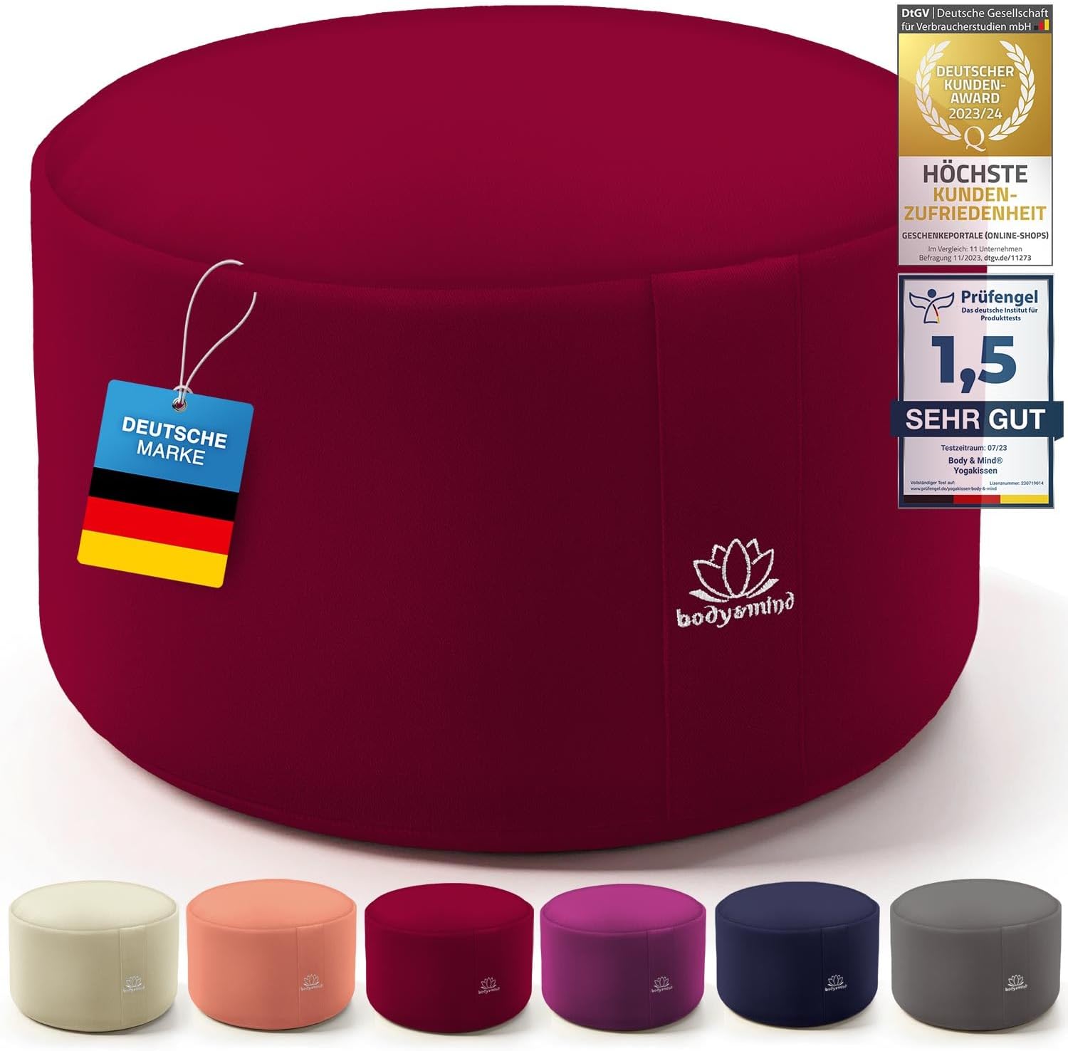 Yoga Meditationskissen - Ergonomisches Bodenkissen zur Entspannung