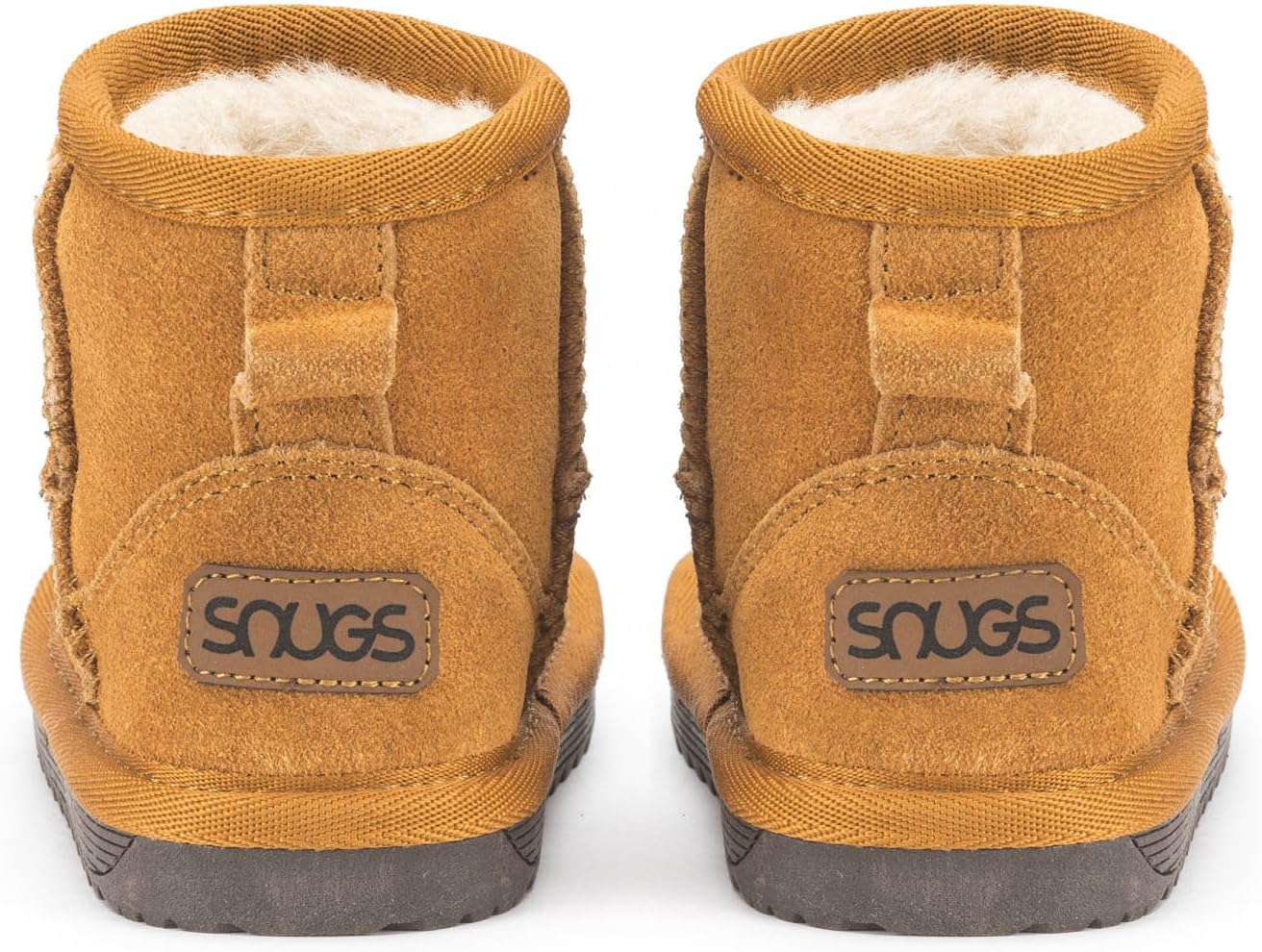 Snugs Kinder Lammfellstiefel – Warme Winterstiefel aus Rauleder