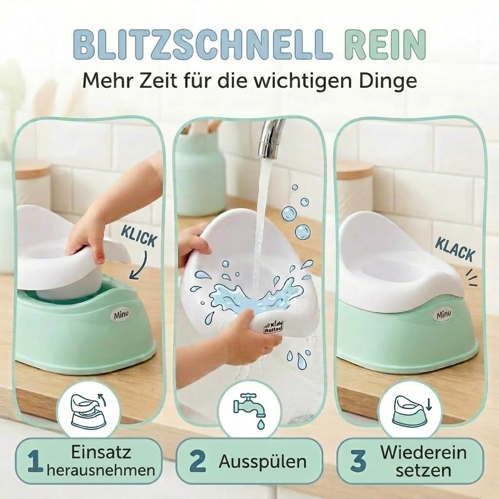 all Kids United Baby-Übungstöpfchen - Ergonomischer Toiletten-Trainer