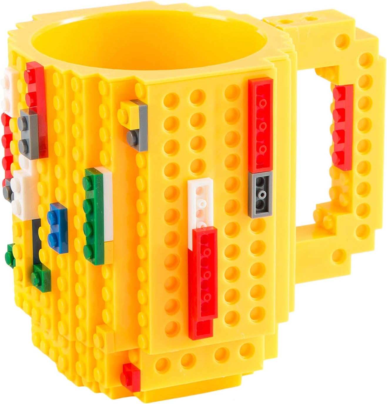 Brick Mug - Bausteine-Kaffeetasse 350ml - Kompatibler DIY Becher