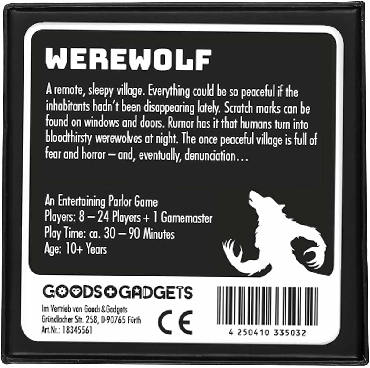 Werwolf Deluxe Edition - Gesellschaftsspiel für große Gruppen