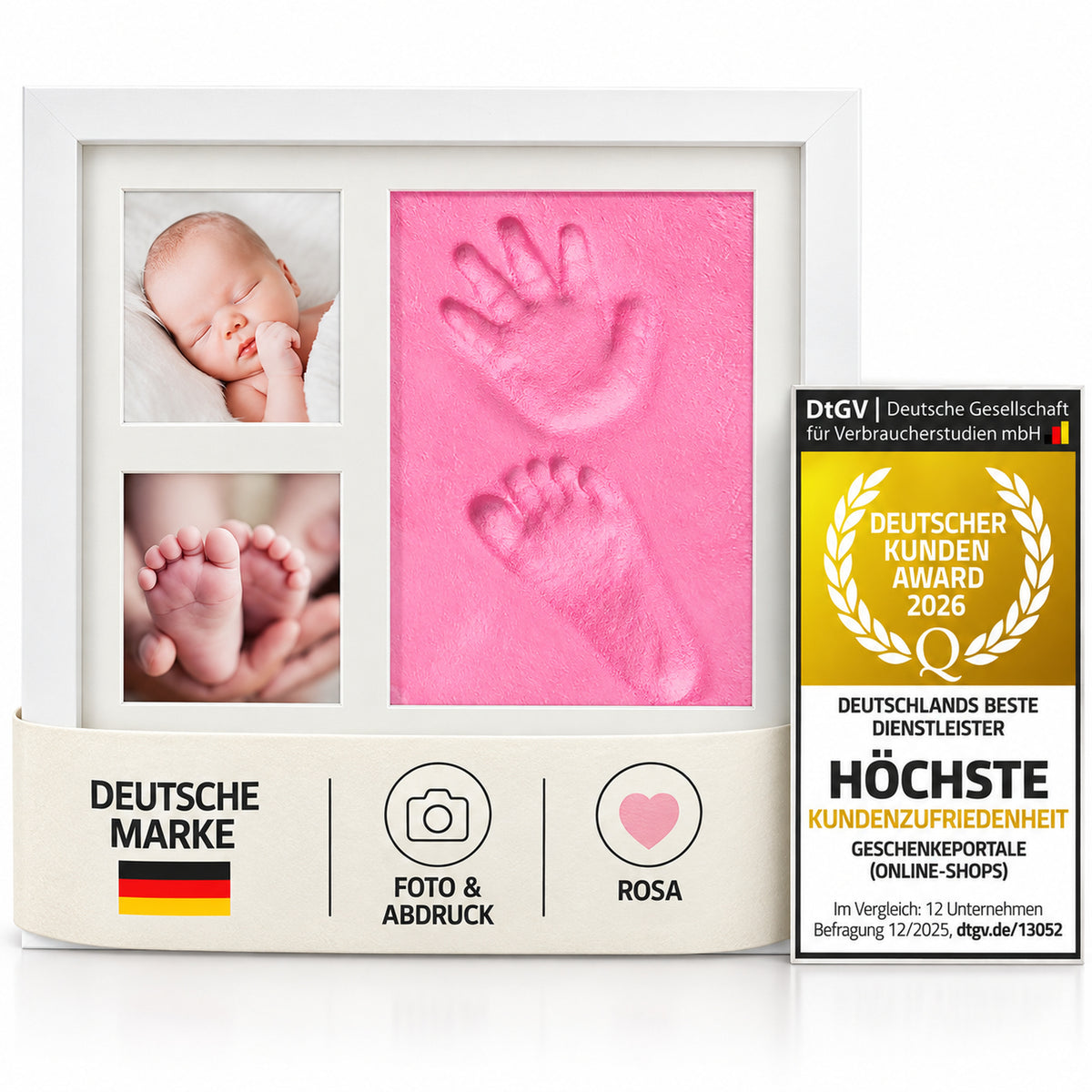 Baby Handabdruck-Set – Hero-Shot, EAN 4250410334950