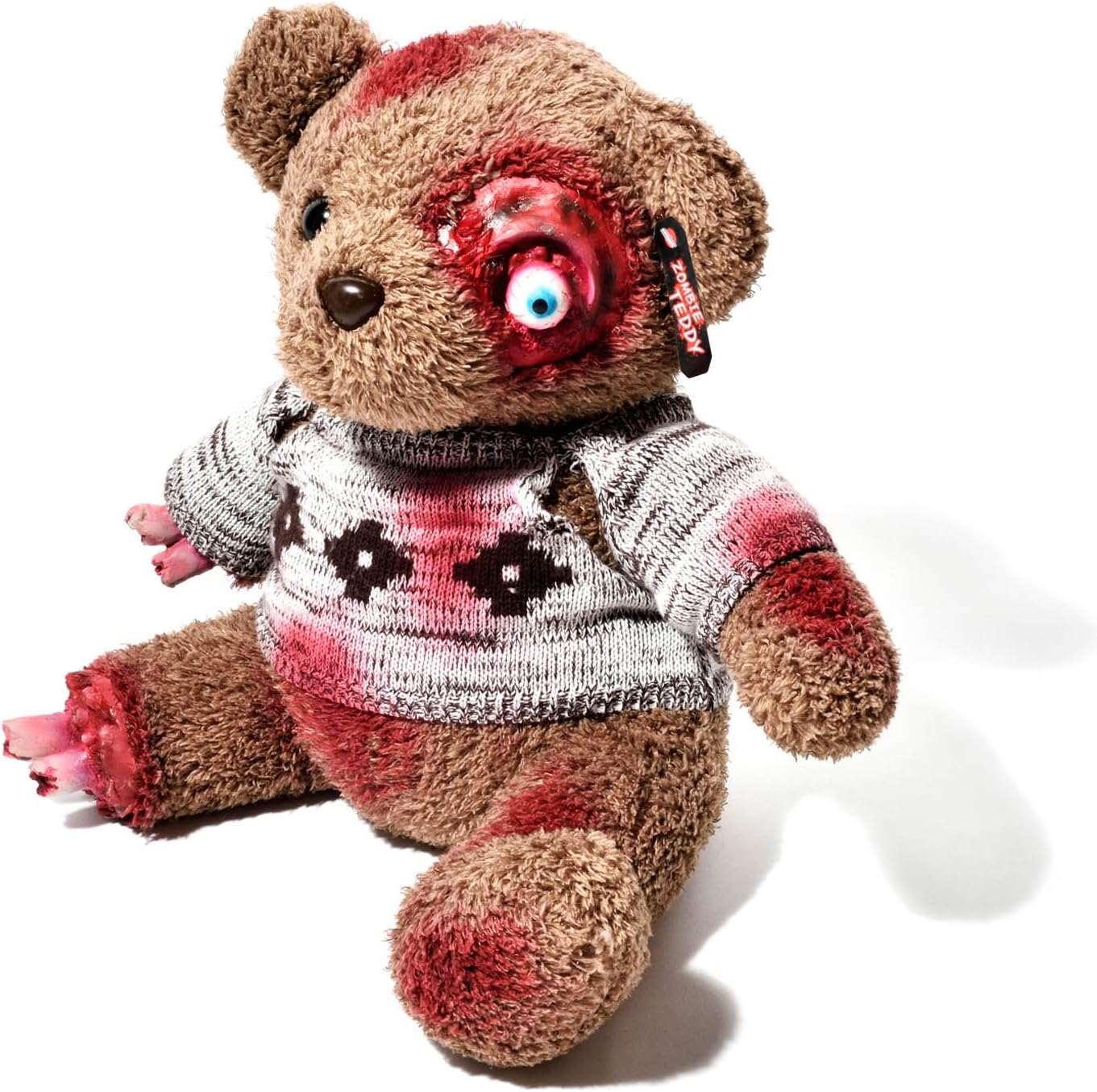 Zombie Teddybär - Gruseliger Horror-Plüsch für Halloween Fans