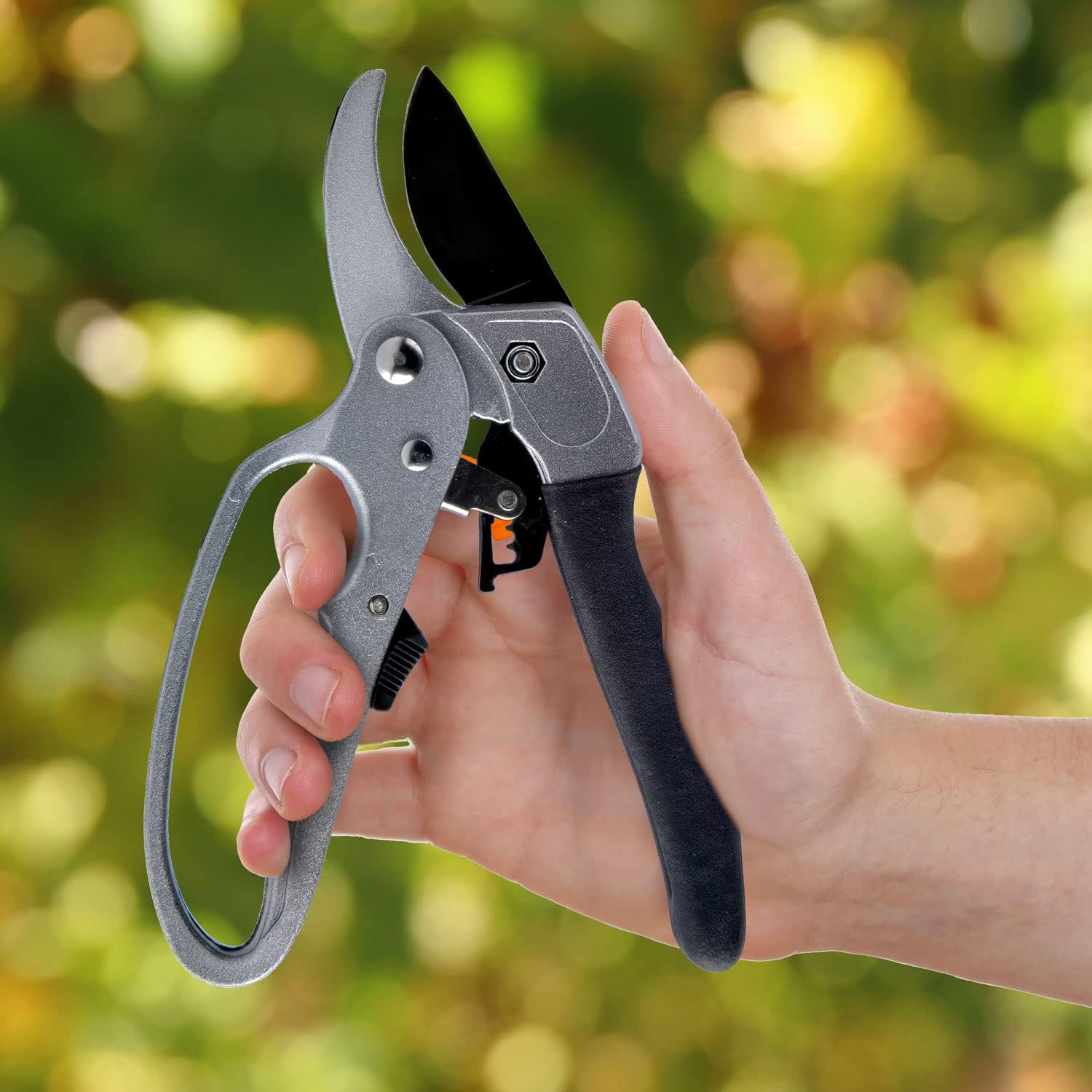 Professionelle Bypass-Gartenschere aus Edelstahl – Präzise Rosenschere