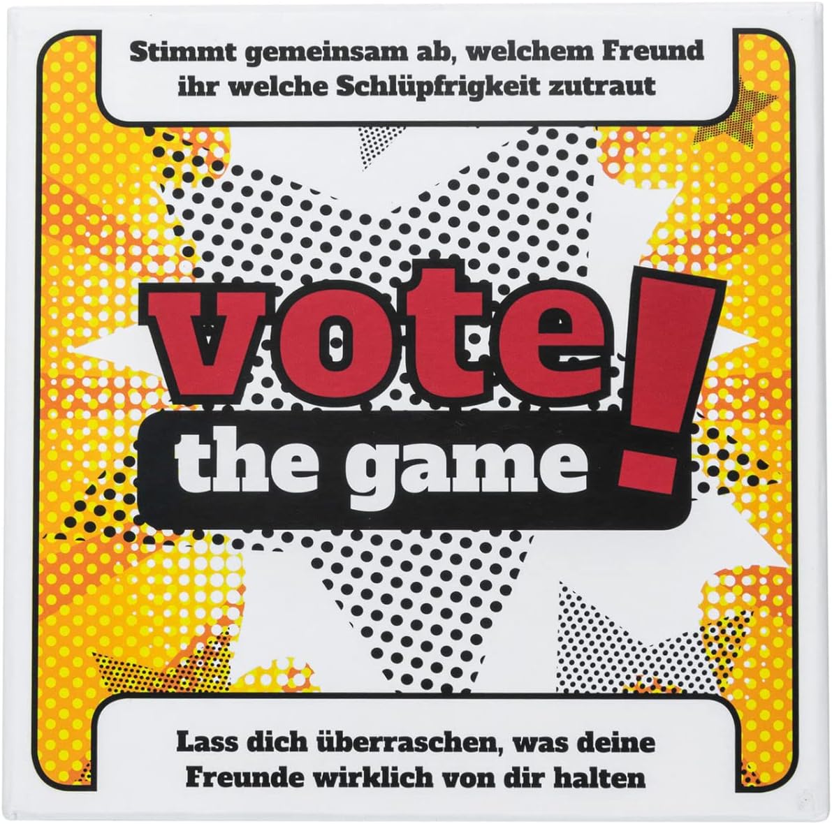 VOTE – Lustiges Party-Kartenspiel für Erwachsene & Gesellschaftsabende