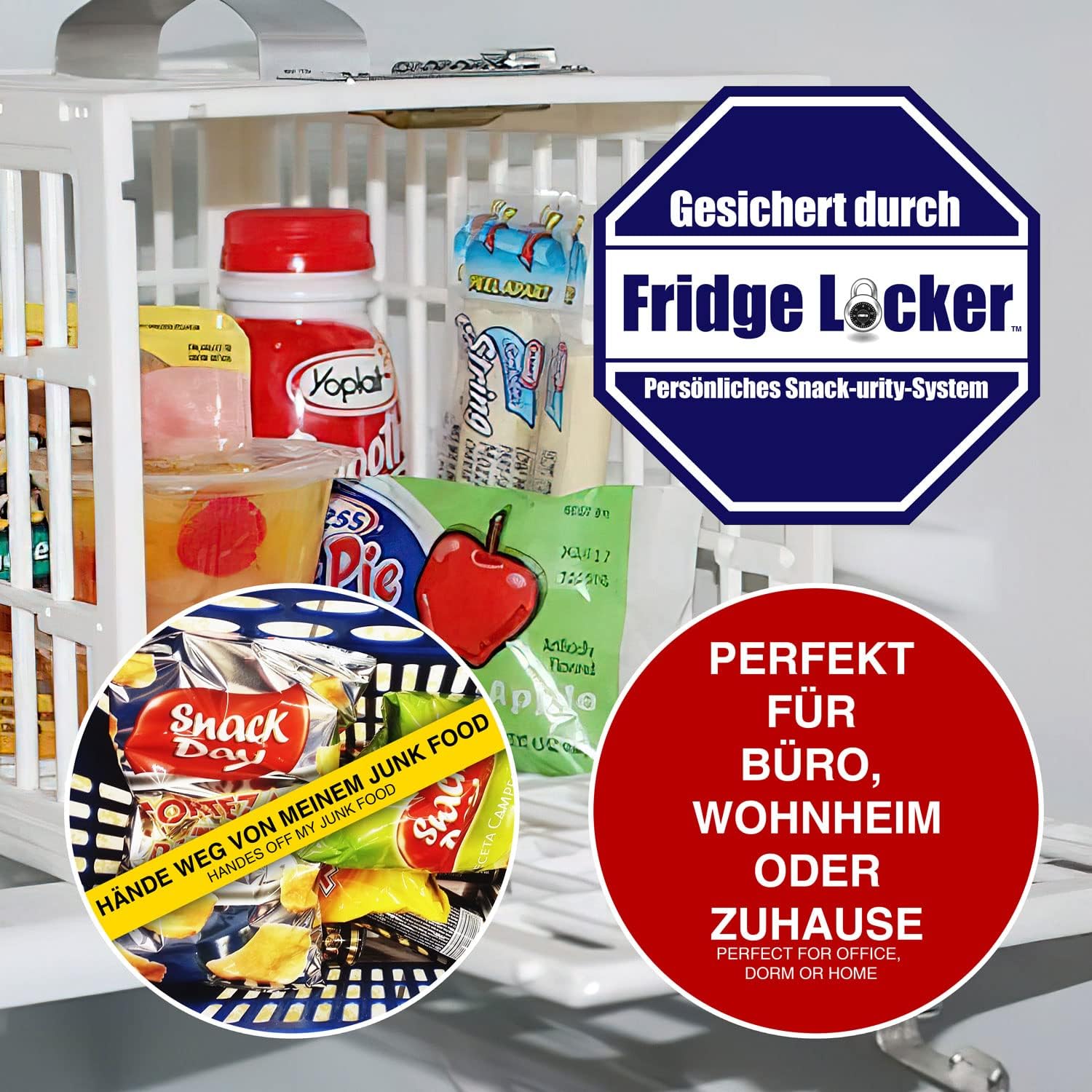 Fridge Locker Kühlschrankbox – Abschließbarer Lebensmittel-Tresor