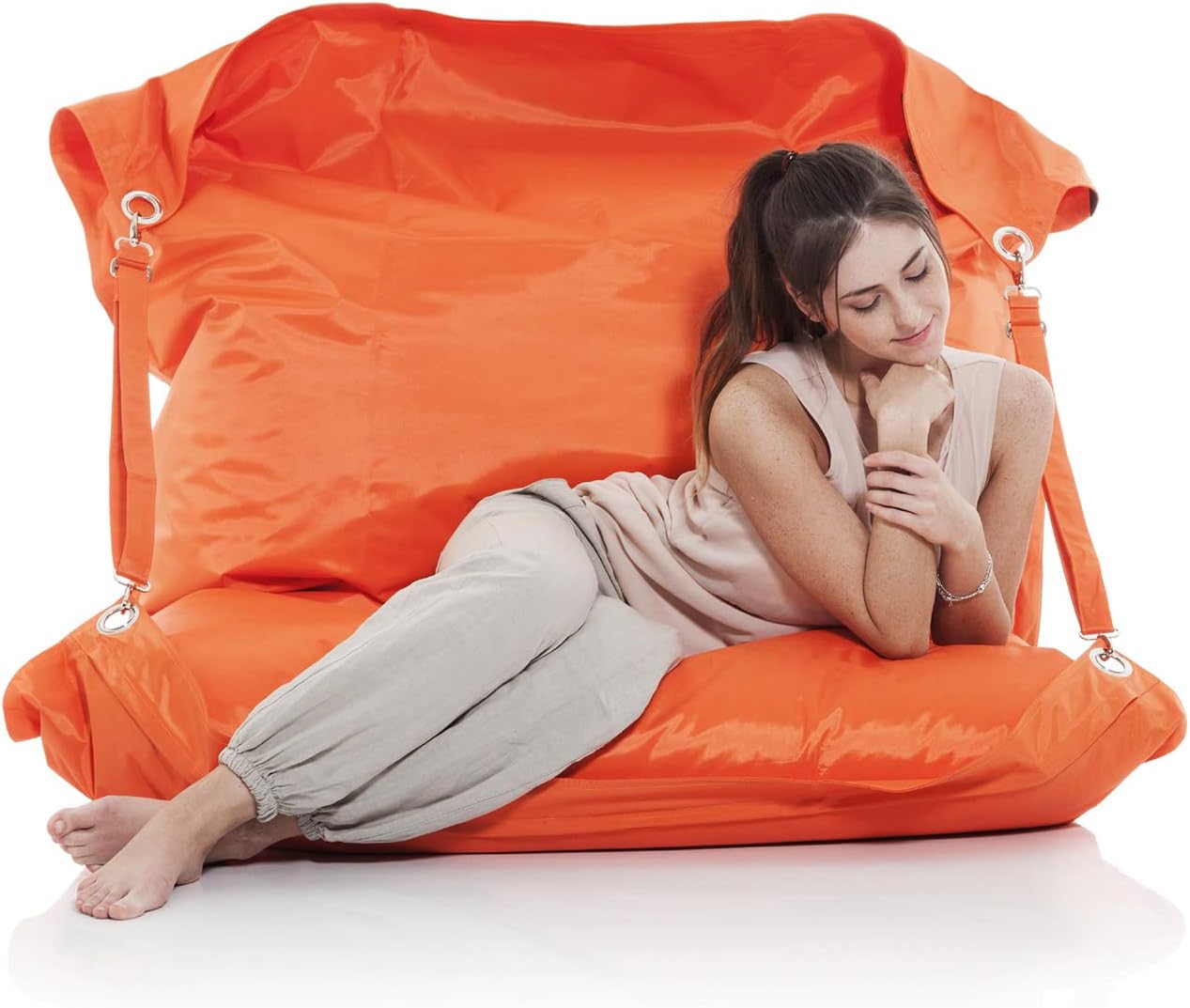 SMOOTHY Supreme XXL Sitzsack Outdoor 450L - Funky-Orange
