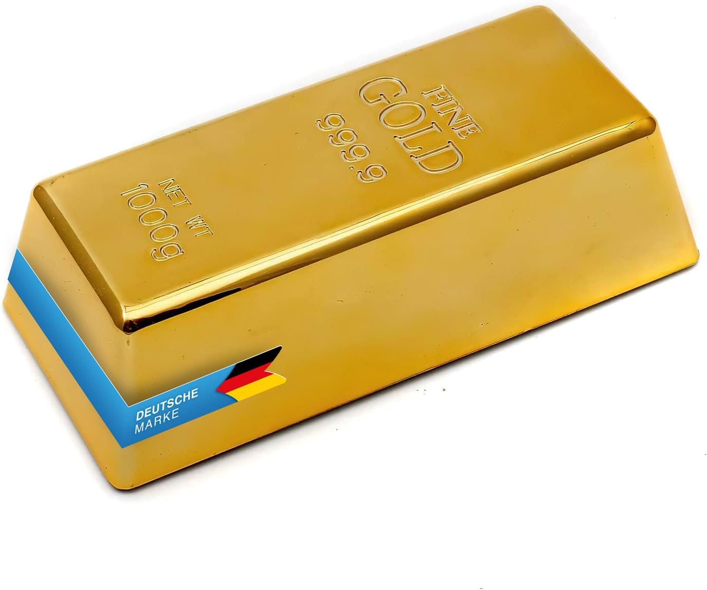 Türstopper Goldbarren - Luxus Deko-Briefbeschwerer - Gold-Optik