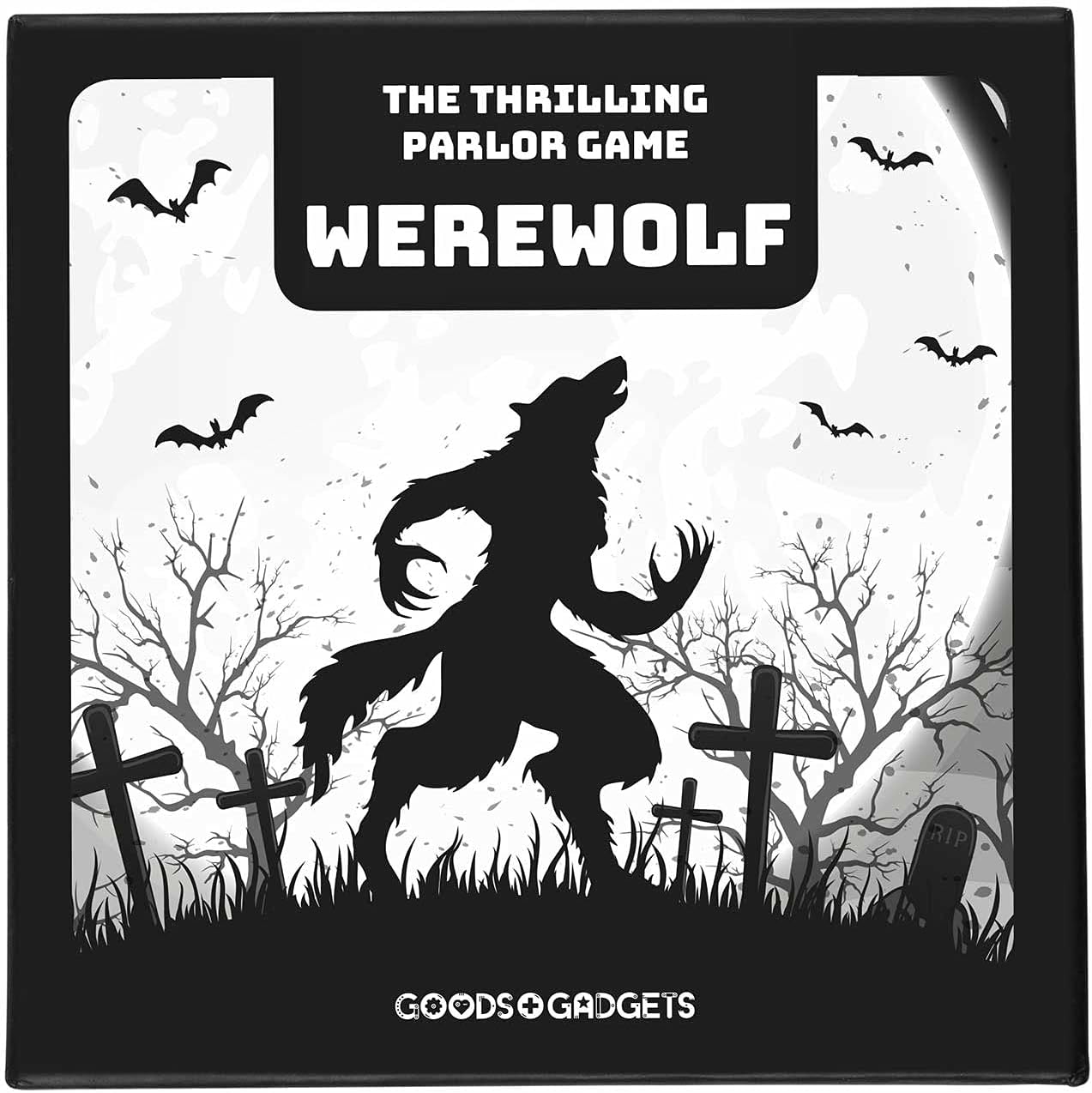 Werwolf Deluxe Edition - Gesellschaftsspiel für große Gruppen