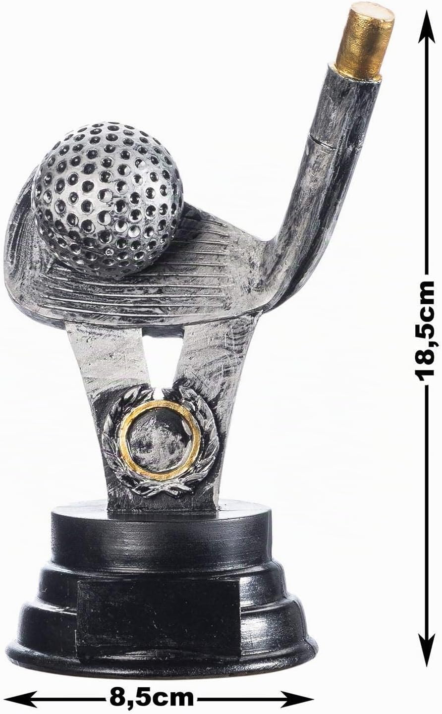 Golf-Siegerpokal 18cm – Personalisierbare Golf-Trophäe für Gewinner