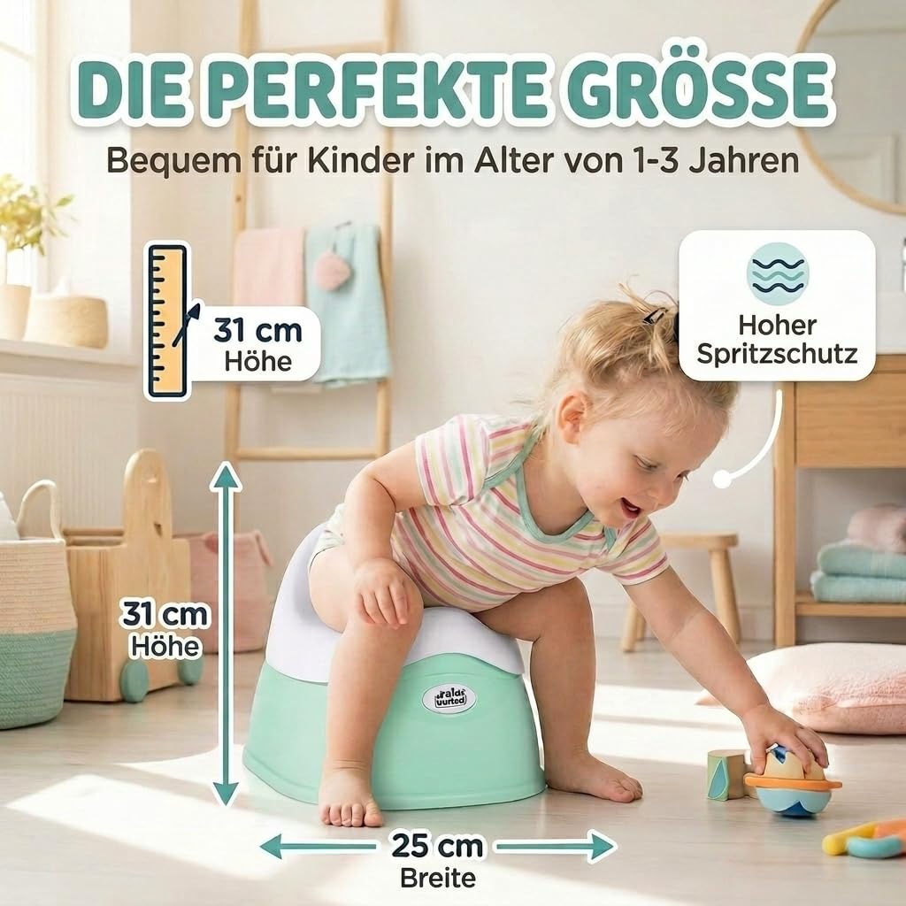 all Kids United Baby-Übungstöpfchen - Ergonomischer Toiletten-Trainer
