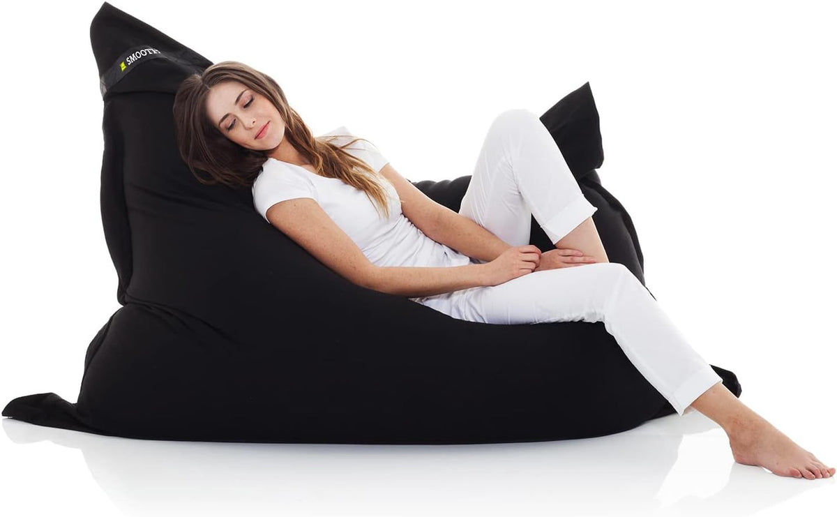 Smoothy Sitzsack Classic Cotton XXL 400L - Mitternachts-Schwarz