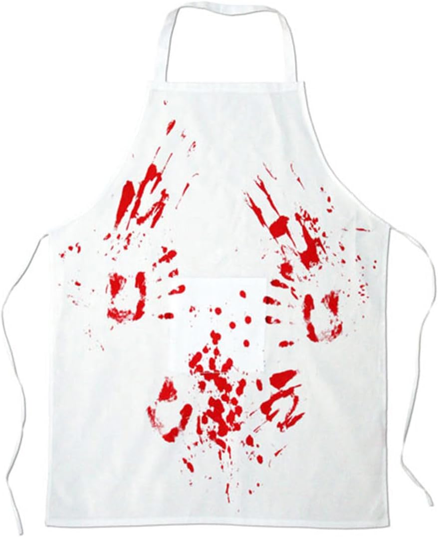 Blutige Grillschürze - Horror-Kochschürze für Halloween