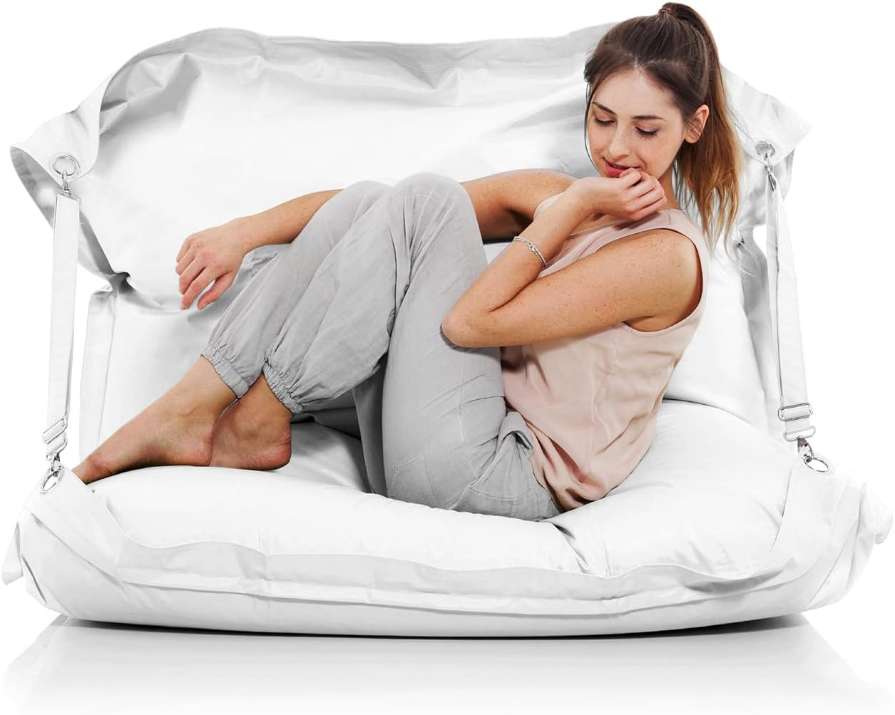 SMOOTHY Sitzsack Supreme XXL - Robustes 450L Outdoor Sitzkissen