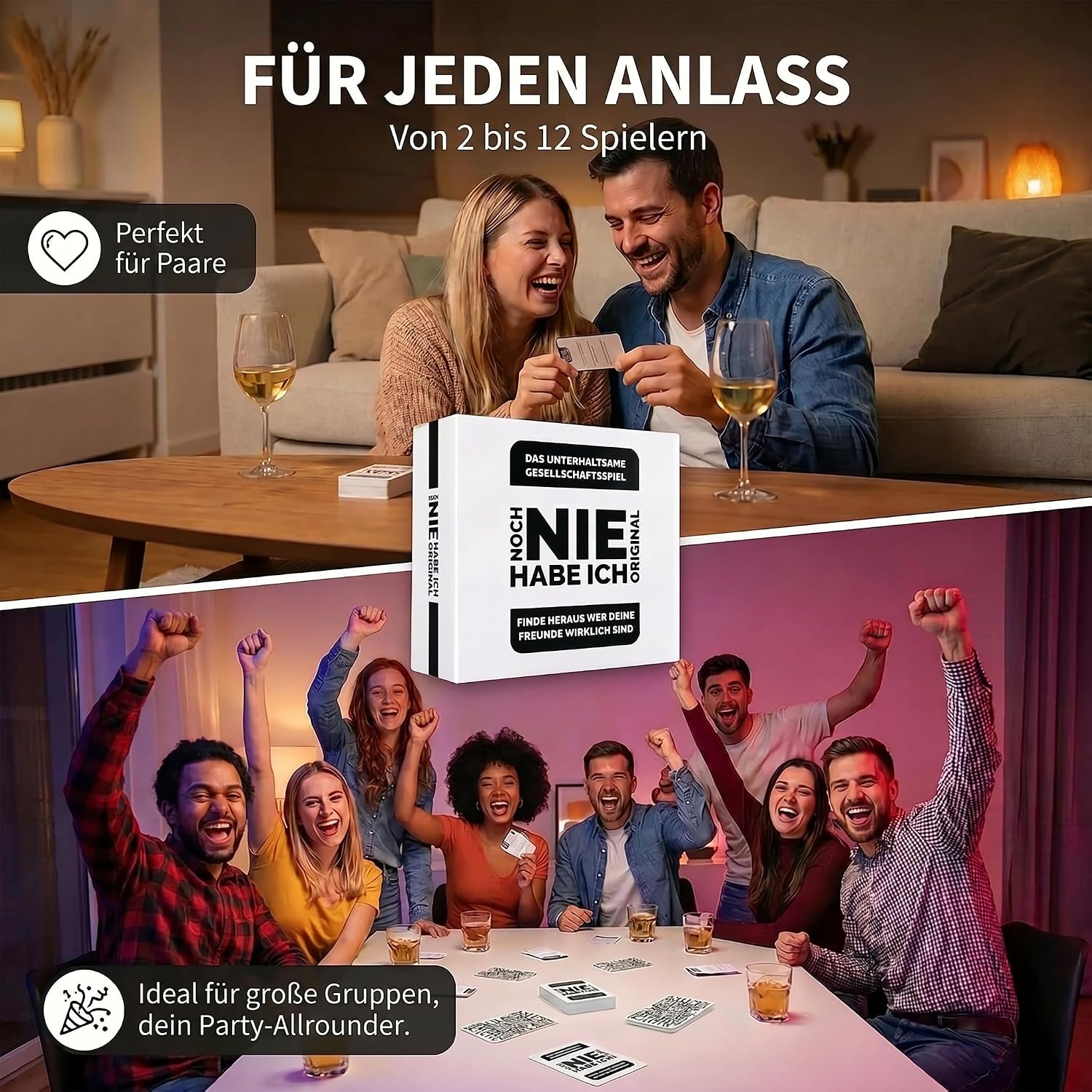Noch NIE habe ich Partyspiel - Trinkspiel mit 300 Fragen