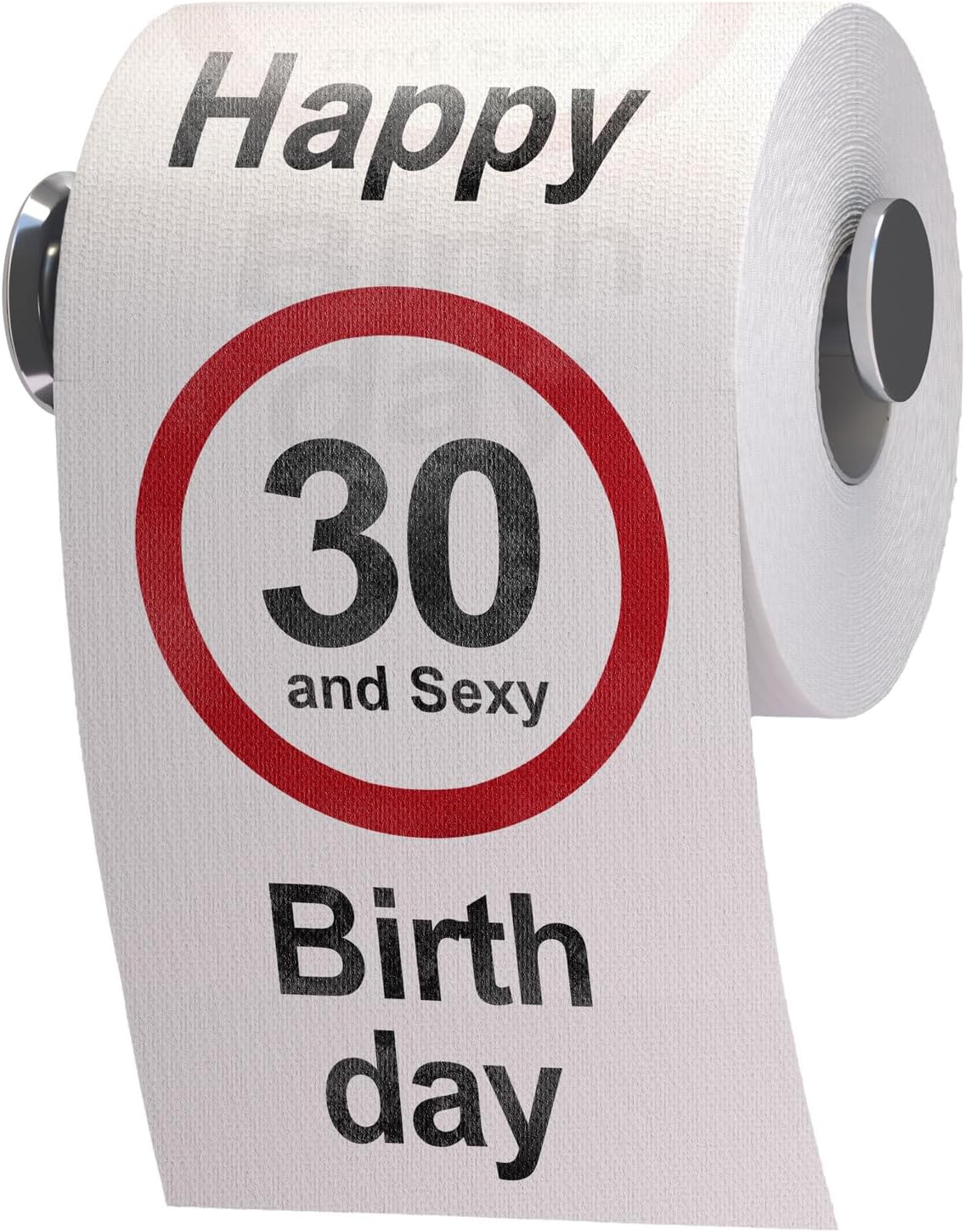 Lustiges Toilettenpapier zum 30. Geburtstag – Geschenk-Highlight