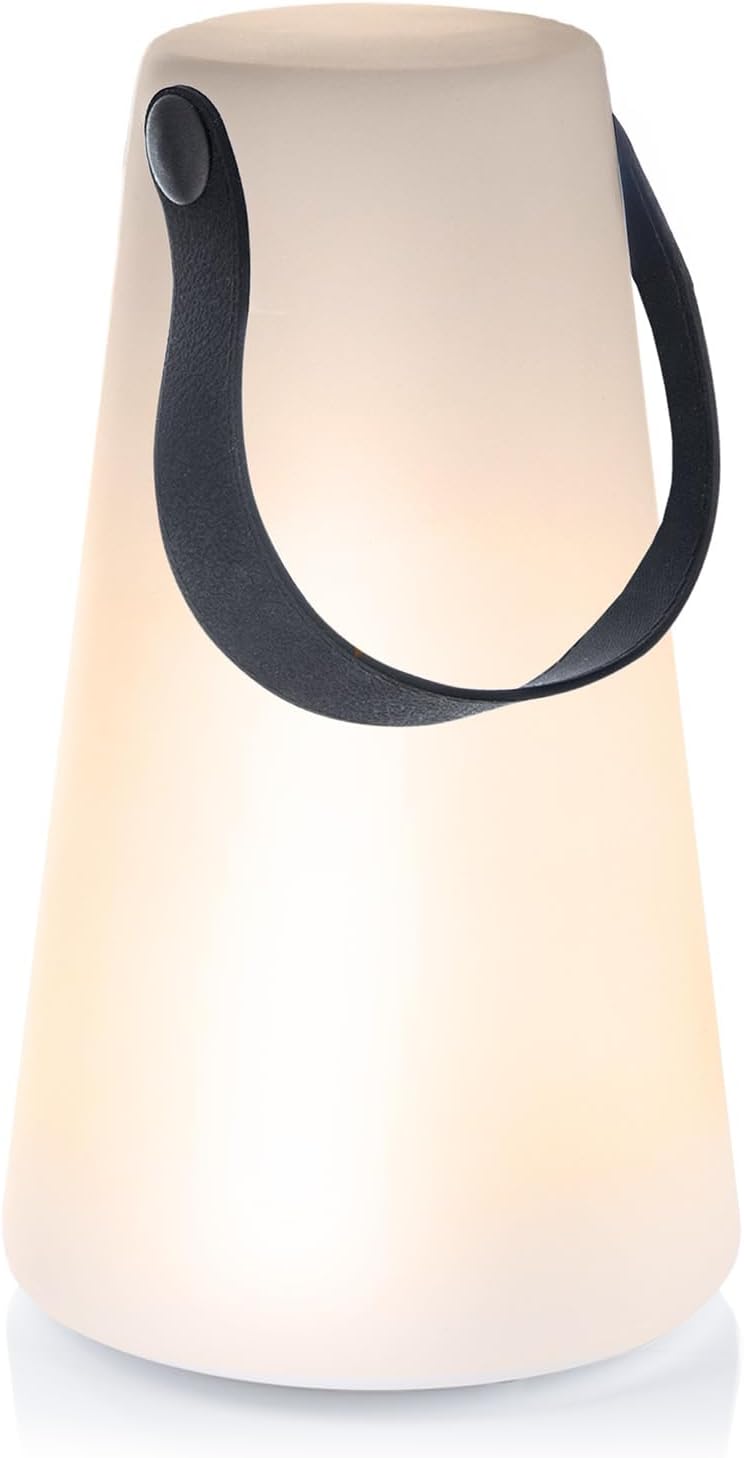 LED Outdoor Lampe mit Akku - Wasserfeste Tisch- & Hängeleuchte