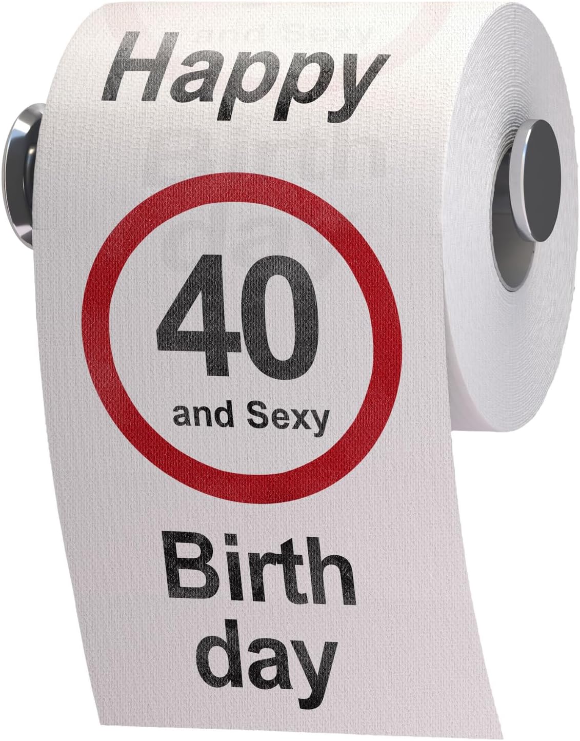 Lustiges Toilettenpapier zum 40. Geburtstag - Witziges Geschenk