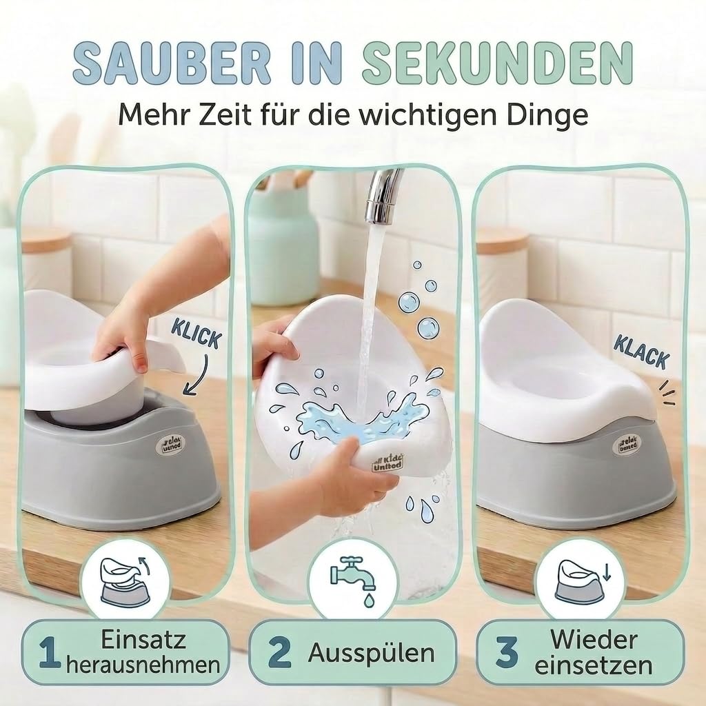 all Kids United Baby-Übungstöpfchen - Ergonomischer Toiletten-Trainer