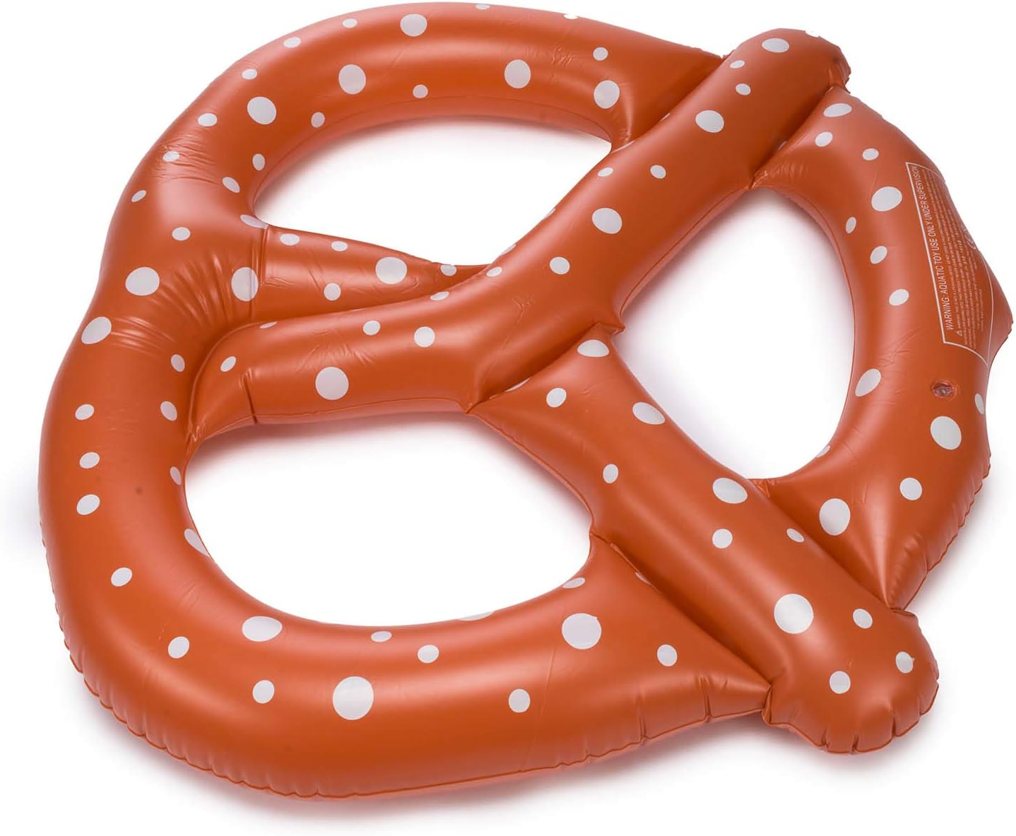 Aufblasbare Brezel XXL Schwimmring - 140 cm Badeinsel für den Pool