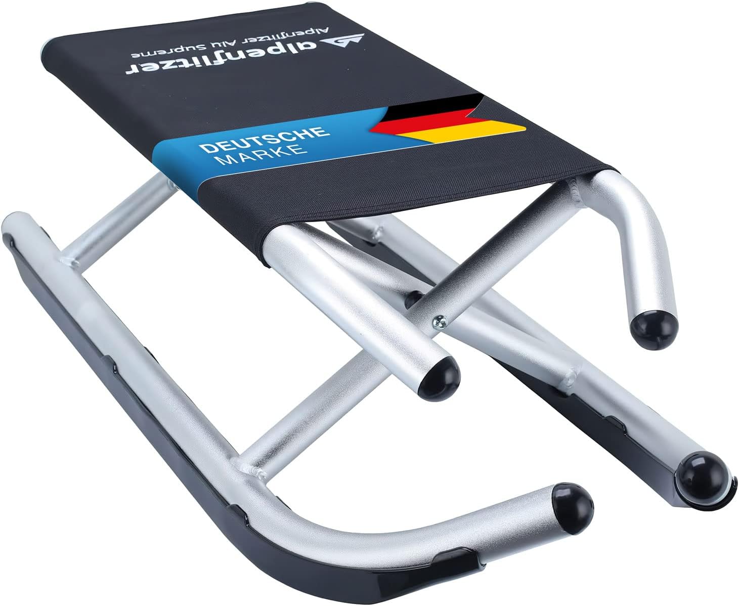 Faltbarer Alu-Klappschlitten - Robuster Premium Rennrodel