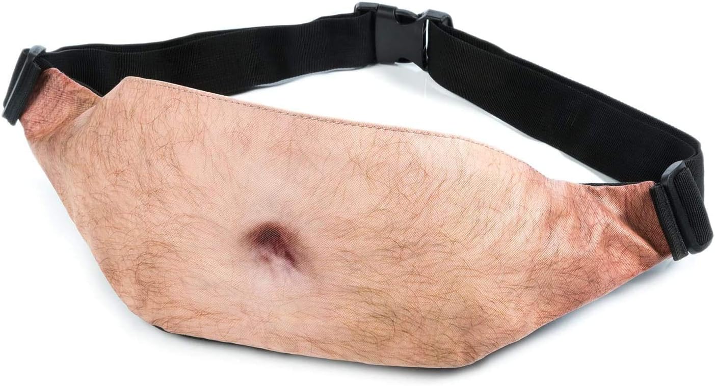 Bierbauch Bauchtasche – Witzige Dad-Bag für Party & Festival