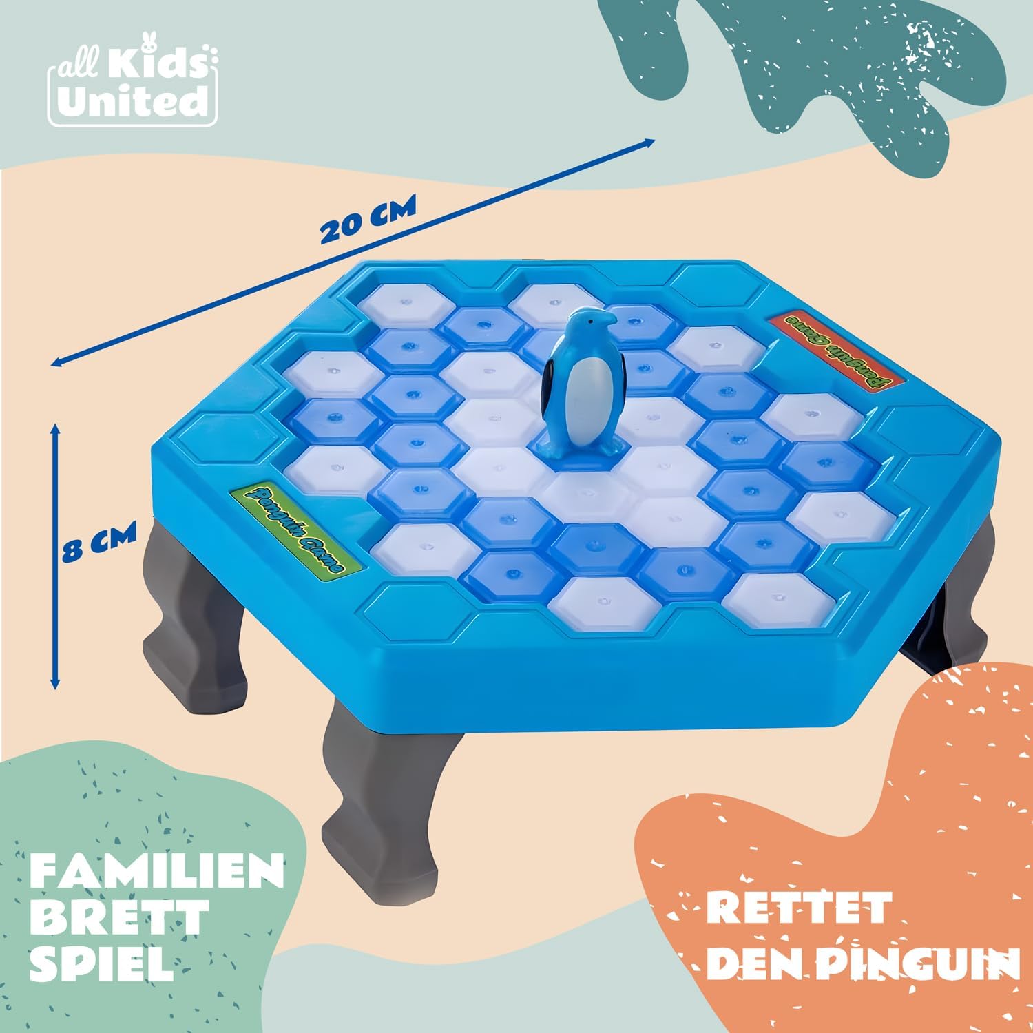 Pinguins on Ice - Eisbrecher-Brettspiel für Kinder & Familie