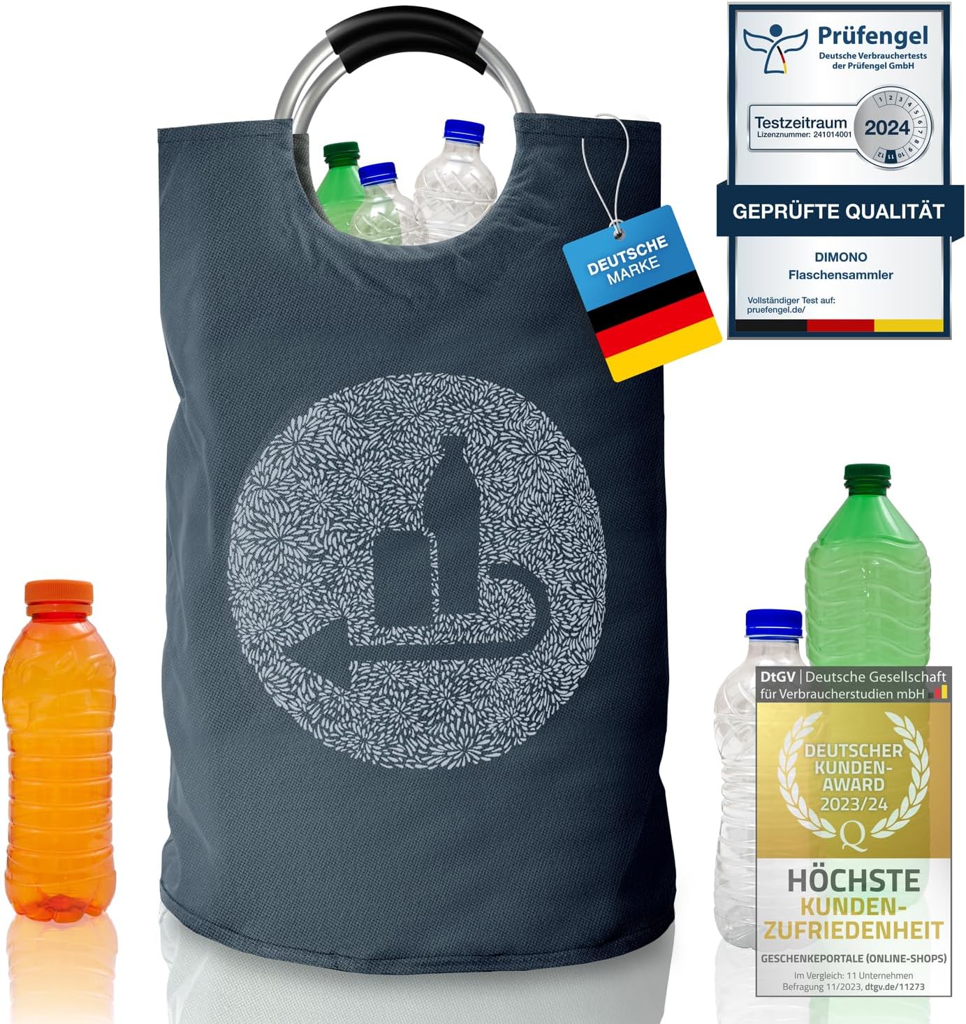 Faltbarer Flaschensammler & Leergutkorb 70L – Stabil & Robust