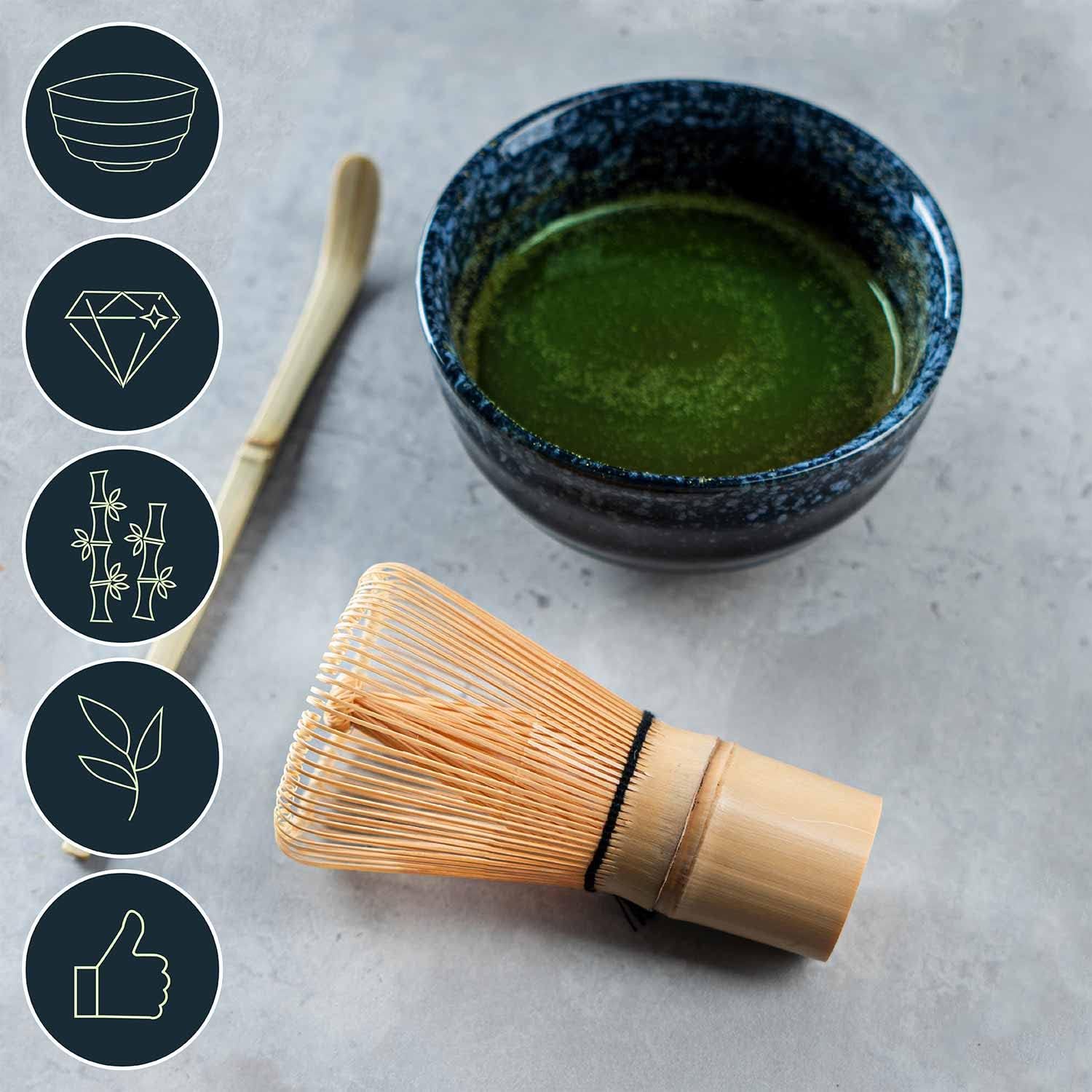 Luxus Matcha Tee-Set Deluxe - Traditionelles Teezeremonie-Set