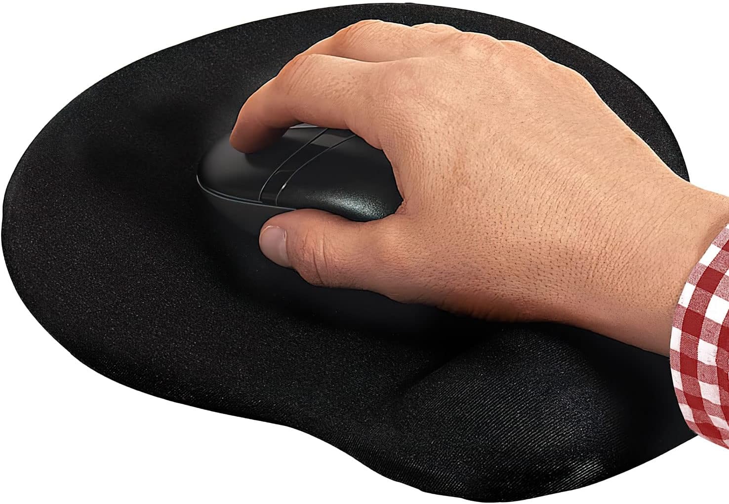Ergonomisches Gel-Mauspad mit Handgelenkauflage - Rutschfest