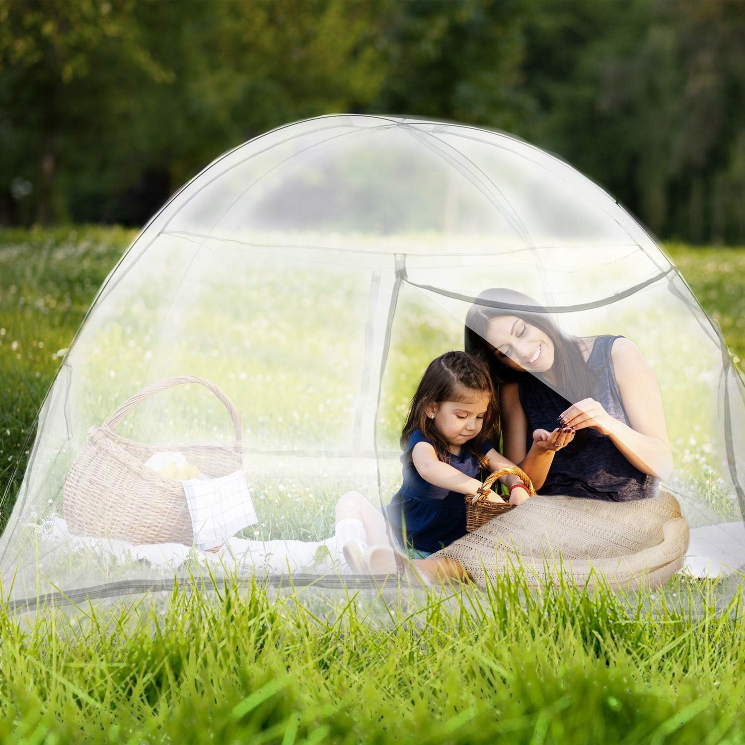 XXL Moskitozelt - Mobiler Insektenschutz für Camping & Reisen