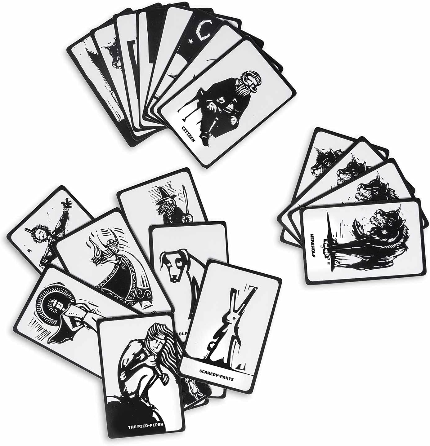 Werwolf Deluxe Edition - Gesellschaftsspiel für große Gruppen