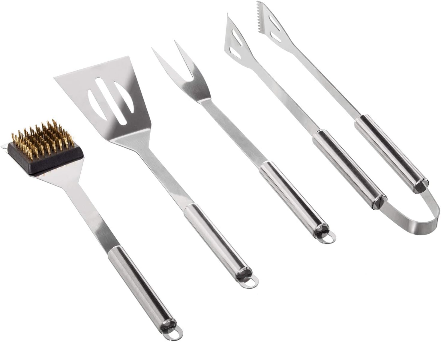 Dimono Grillbesteck-Set 5-teilig im edlen Aluminium-Koffer