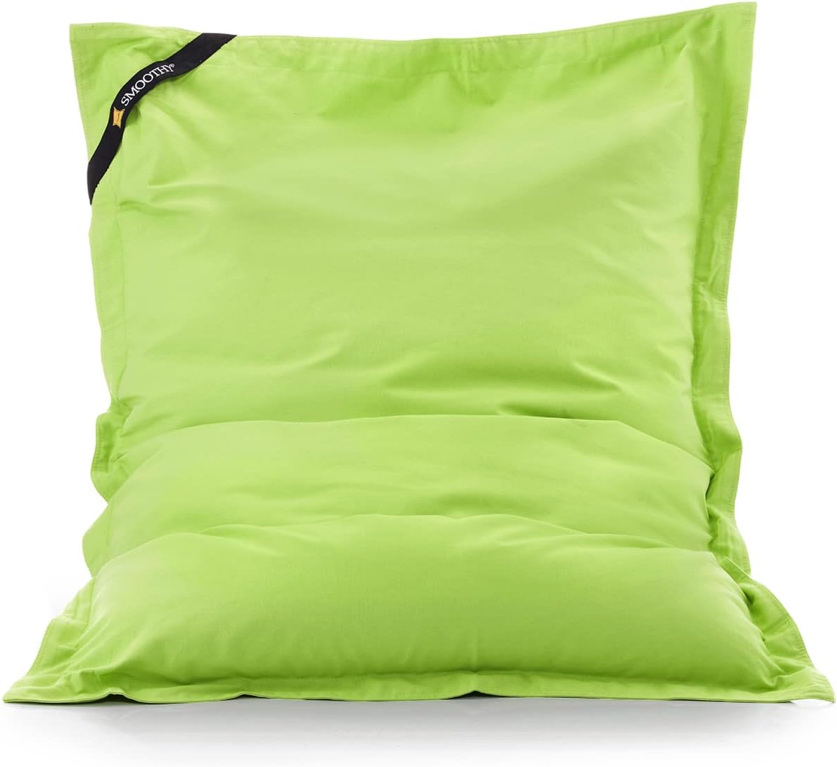Smoothy Sitzsack Cotton Jr. Grün - Bequemer Kindersitzsack