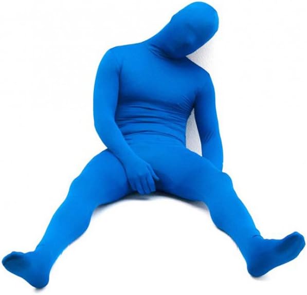 Blue Morphsuit Ganzkörperanzug - Kostüm für Karneval & Party