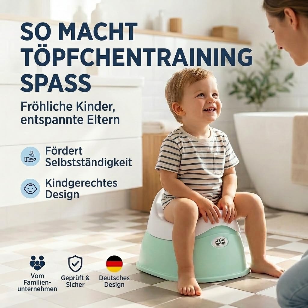 all Kids United Baby-Übungstöpfchen - Ergonomischer Toiletten-Trainer