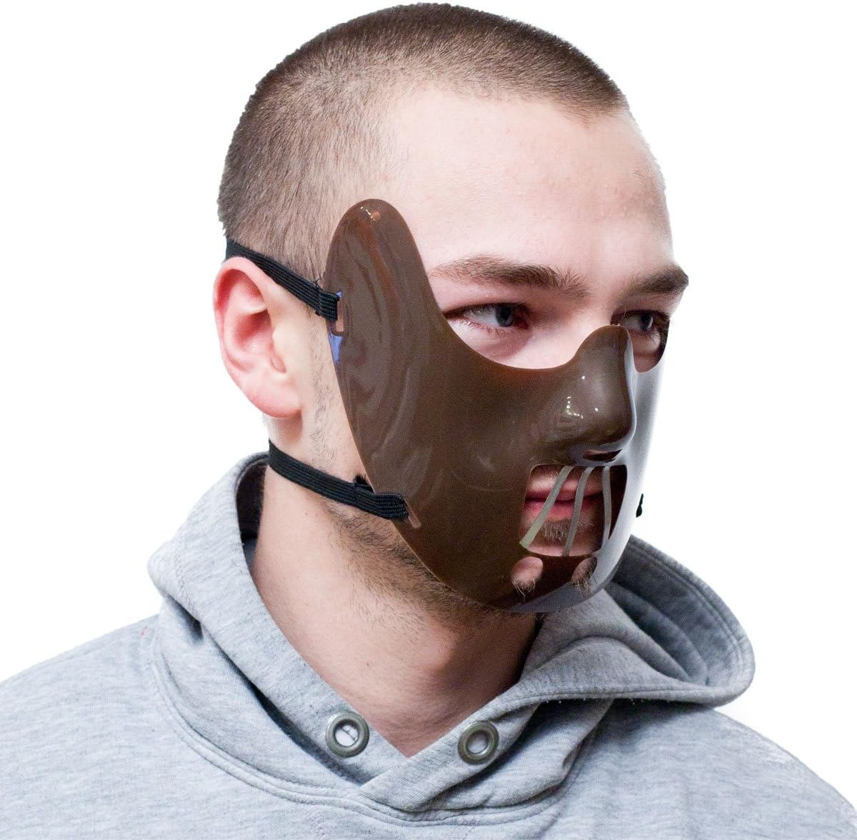 Hannibal-Maske für Halloween Kostüm – Psychopathen-Maske