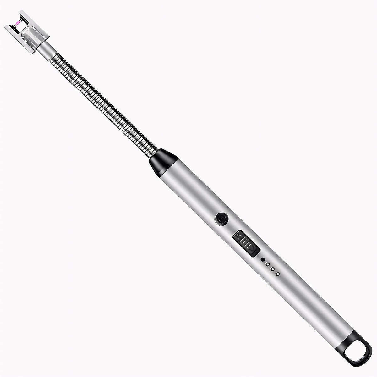 Elektrisches Stabfeuerzeug 360° USB-aufladbar Windfestes Lichtbogen