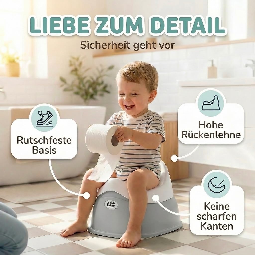 all Kids United Baby-Übungstöpfchen - Ergonomischer Toiletten-Trainer