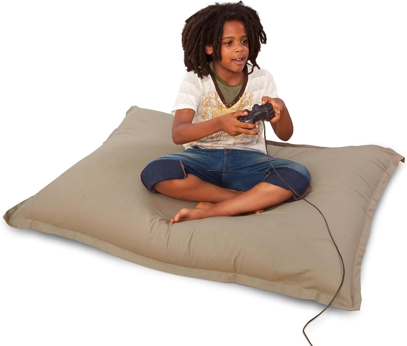 Smoothy Sitzsack Cotton Jr. 250L – Robuster Kindersitzsack Braun