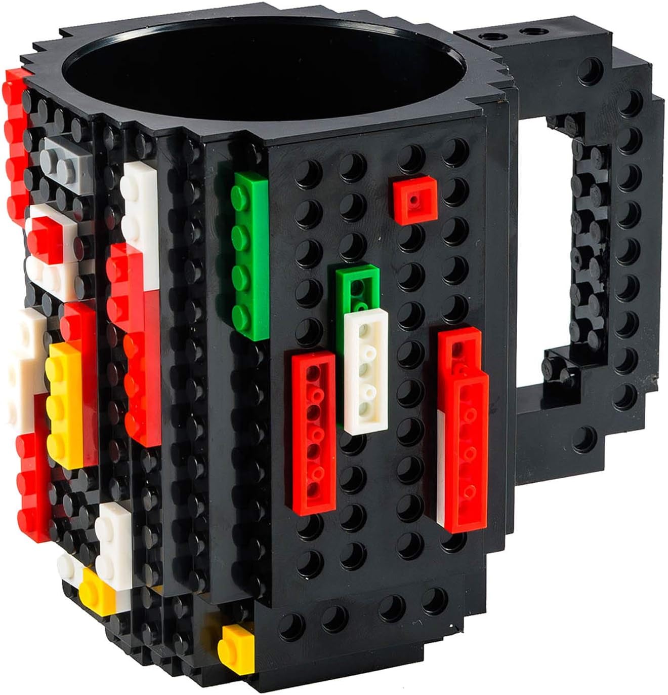 Brick Mug - Bausteine-Kaffeetasse 350ml - Kompatibler DIY Becher