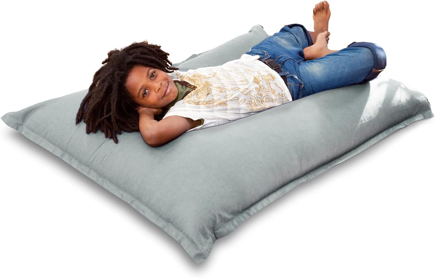 Smoothy Sitzsack Cotton Jr. – Bequemer Kindersitzsack – 140x110 cm