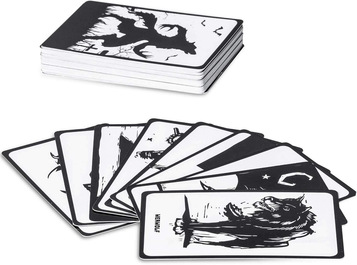 Werwolf Deluxe Edition - Gesellschaftsspiel für große Gruppen