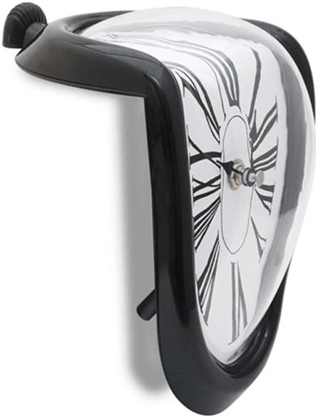 Schmelzende Uhr - Surrealistische Dali-Stil Tischuhr - Deko-Highlight