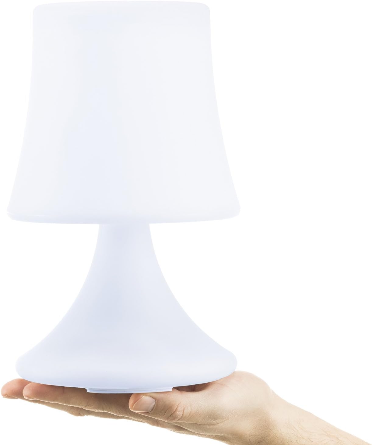 LED Outdoor Lampe mit Akku - Wasserfeste Tisch- & Hängeleuchte
